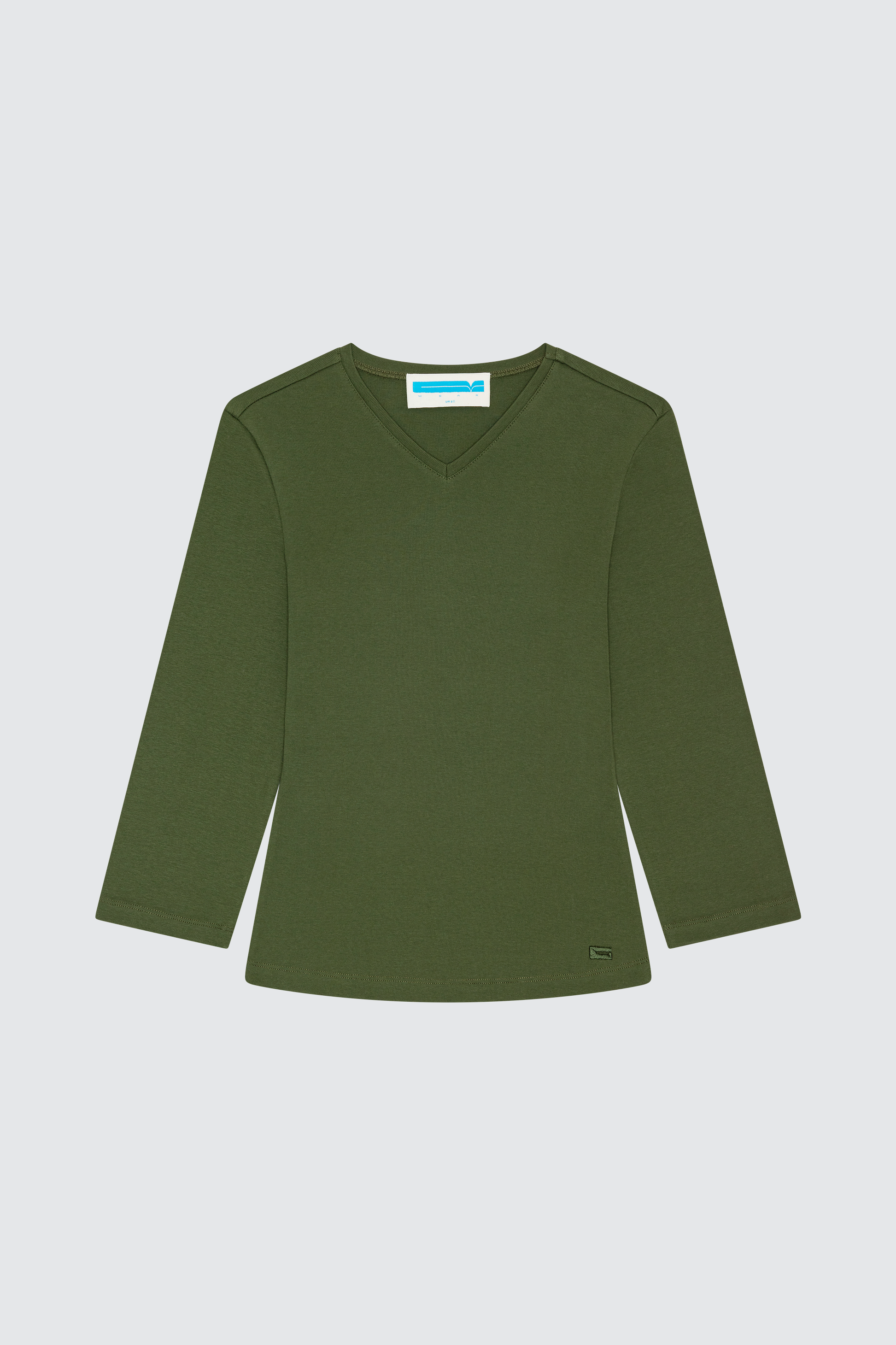 CameliaGW v-neck top soft rib