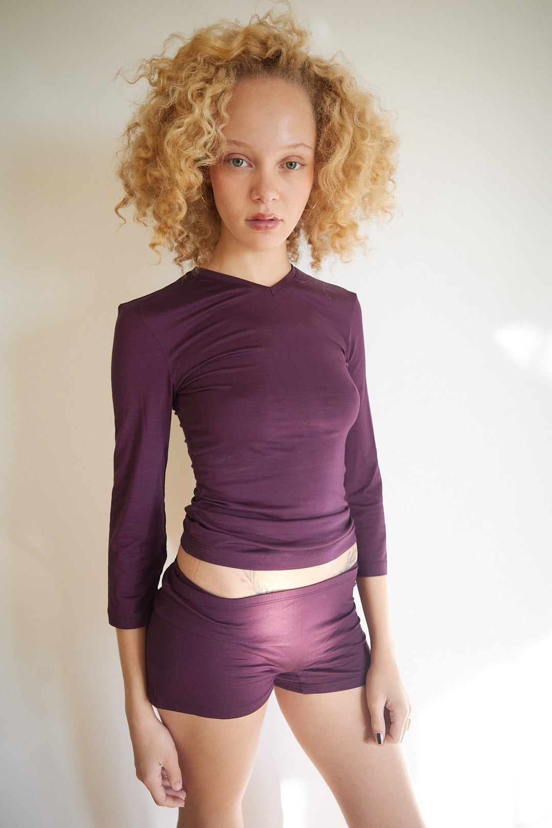 CameliaGW v-neck top